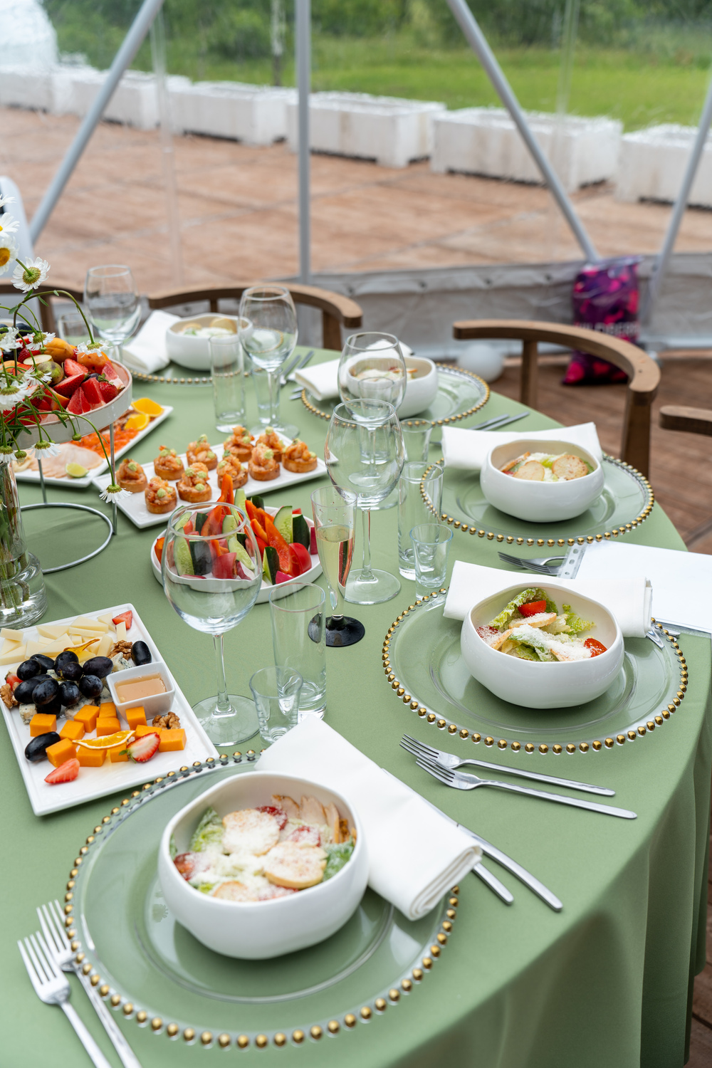 Кухня для кейтеринга на площадке GREEN PLACE